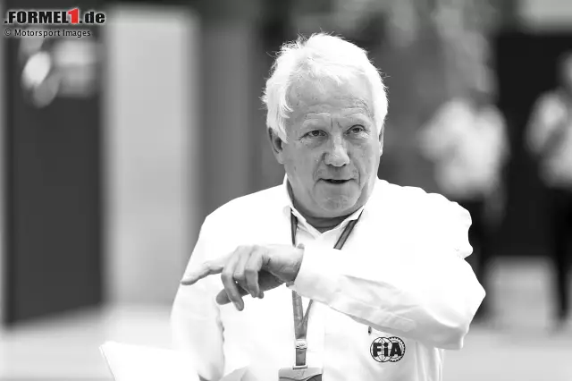 Foto zur News: Charlie Whiting, geboren am 12. August 1952, verstorben am 14. März 2019. Klicken Sie sich jetzt durch einige Stationen seines einmaligen Lebens!