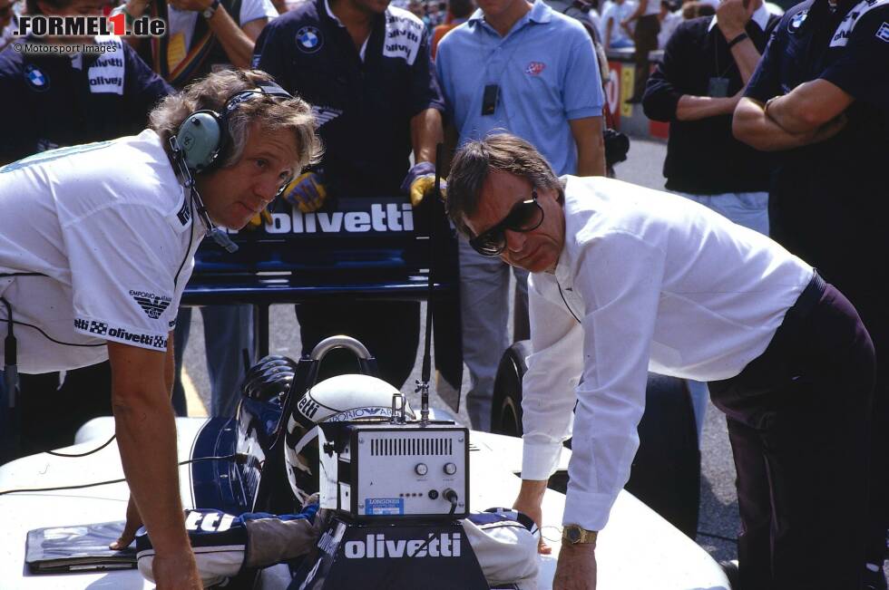 Foto zur News: Sein Chef bei Brabham: ein gewisser Bernie Ecclestone (rechts).