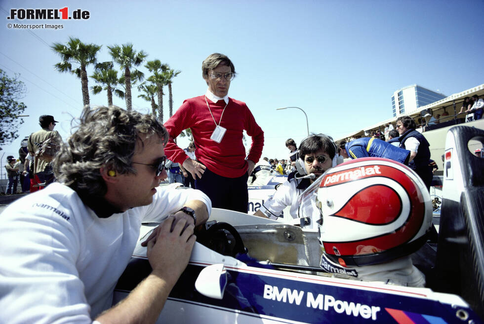 Foto zur News: Durchbruch: 1981 und 1983 gewinnt Brabham mit Nelson Piquet den WM-Titel. Whiting hat daran großen Anteil.