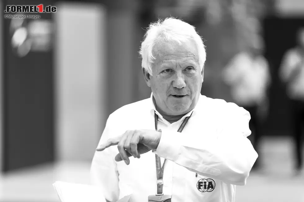 Foto zur News: Charlie Whiting, geboren am 12. August 1952, verstorben am 14. März 2019. Klicken Sie sich jetzt durch einige Stationen seines einmaligen Lebens!