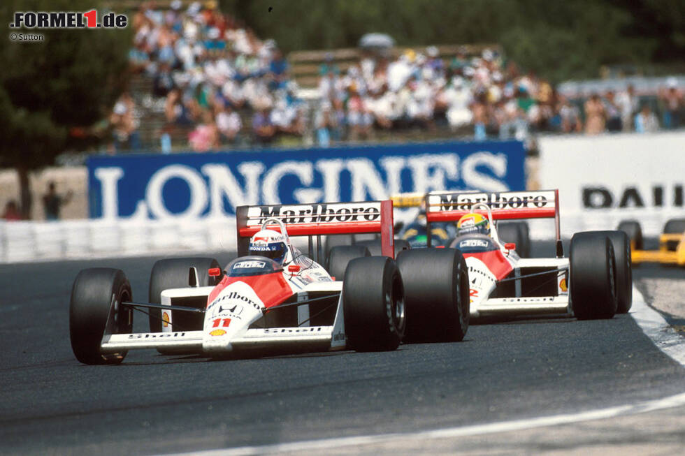 Foto zur News: McLaren (Ayrton Senna/Alain Prost): 4 - Mexiko 1988, Kanada 1988, Detroit 1988, Frankreich 1988