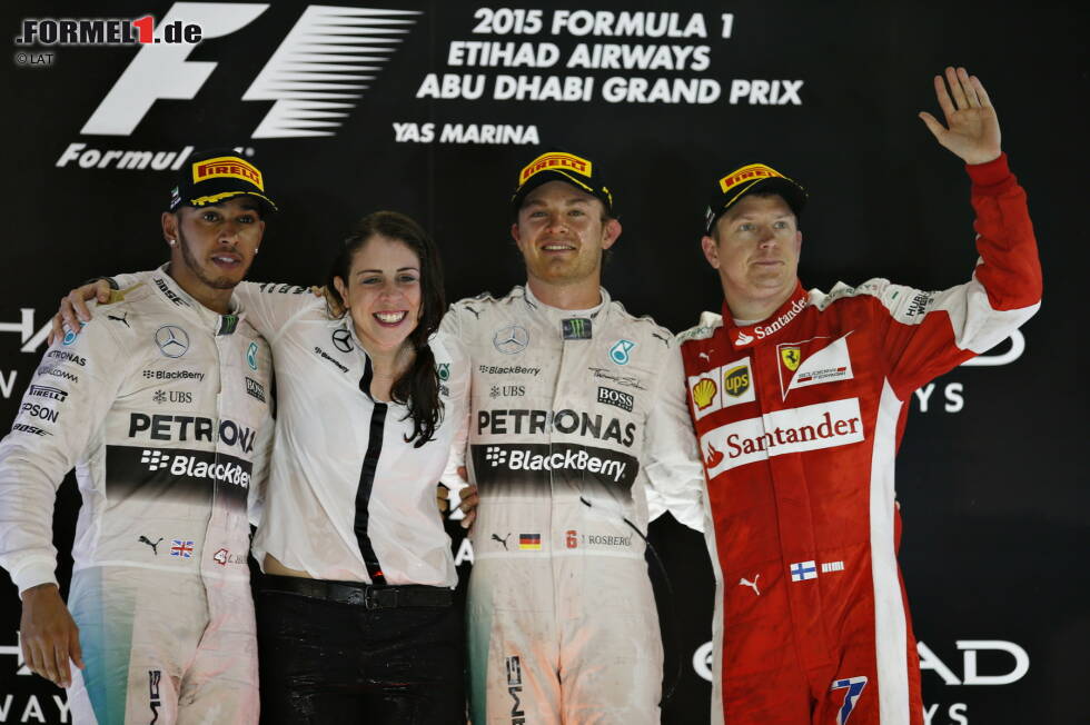 Foto zur News: Mercedes (Lewis Hamilton/Nico Rosberg): 5 - USA 2015, Mexiko 2015, Brasilien 2015, Abu Dhabi 2015, Australien 2016