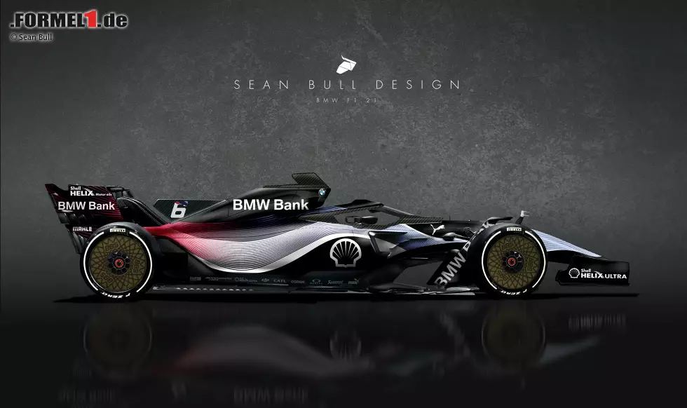 Sean Bull hat gerendert, wie die Formel 1 2021 aussehen könnte, wenn große Hersteller einsteigen. Jetzt durchklicken! Im ersten Bild: Seine Vision für ein etwaiges BMW-Team. Foto zur News: Sean Bull hat gerendert, wie die Formel 1 2021 aussehen könnte, wenn große Hersteller einsteigen. Jetzt durchklicken! Im ersten Bild: Seine Vision für ein etwaiges BMW-Team.