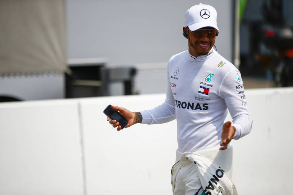 Foto zur News: 1,74 Meter: Lewis Hamilton (Großbritannien), Mercedes