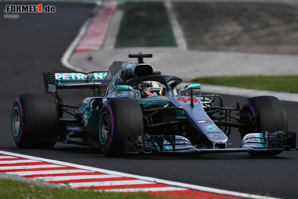 Foto zur News: Mercedes 2018: Lewis Hamilton, Valtteri Bottas