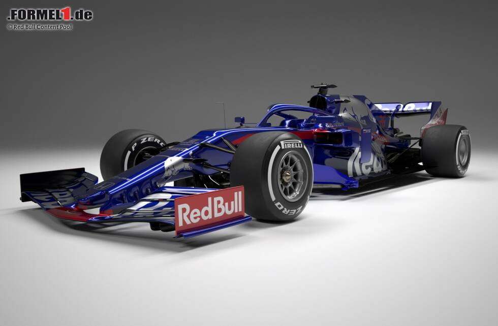 Foto zur News: Als erstes wirklich neues Auto zeigte Toro Rosso den STR14 bei einer Onlinepräsentation.