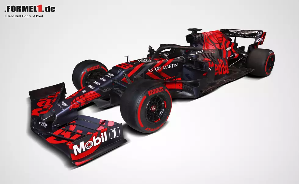 Der Red Bull RB15 folgte prompt und wartet nicht nur mit einem Honda-Motor ... Foto zur News: Der Red Bull RB15 folgte prompt und wartet nicht nur mit einem Honda-Motor ...