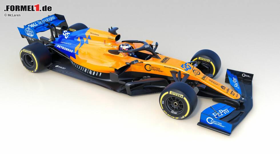 Foto zur News: Am vierten Tag der Launch-Woche war McLaren an der Reihe. Das Team hat sich mit Carlos Sainz und Lando Norris als Fahrerpaarung und Andreas Seidl als neuen Teamleiter neu aufgestellt.