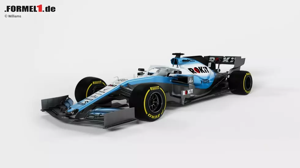 Foto zur News: Es folgt Williams, die auf dem FW42 eine frische, neue Lackierung vorstellen.