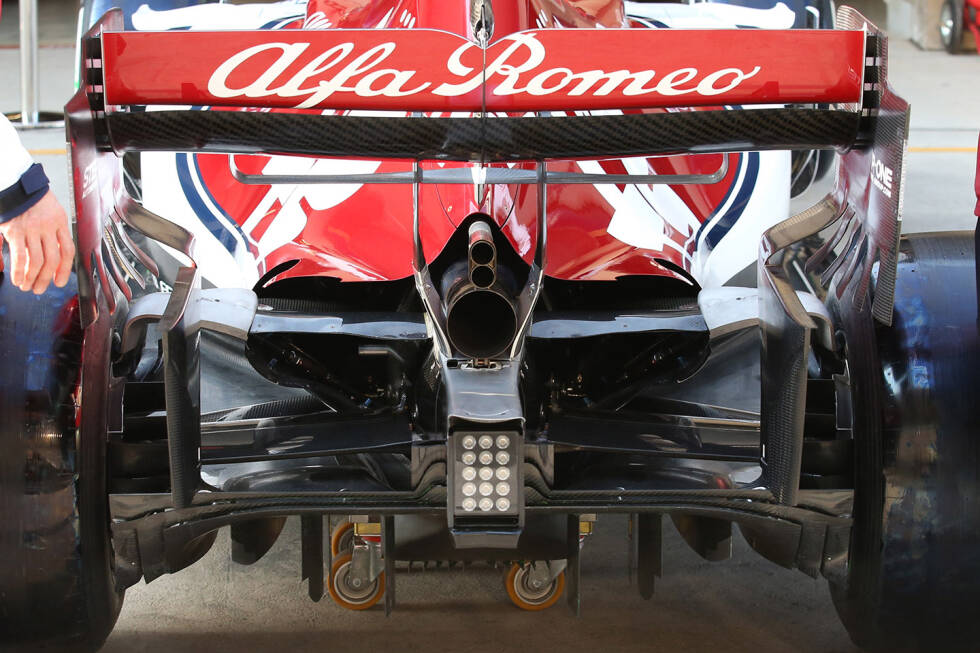 Foto zur News: Alfa Romeo C38: Heckflügel &amp; Diffusor
