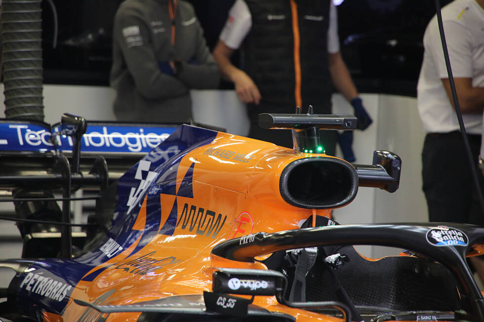 Foto zur News: McLaren MCL34: Airbox