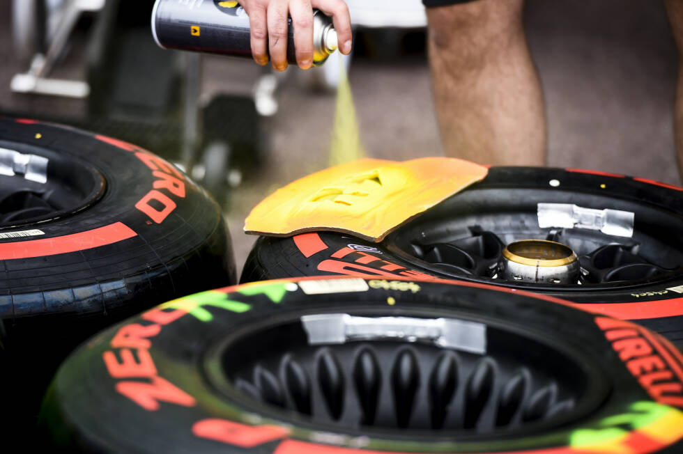 Foto zur News: Pirelli-Reifen werden markiert