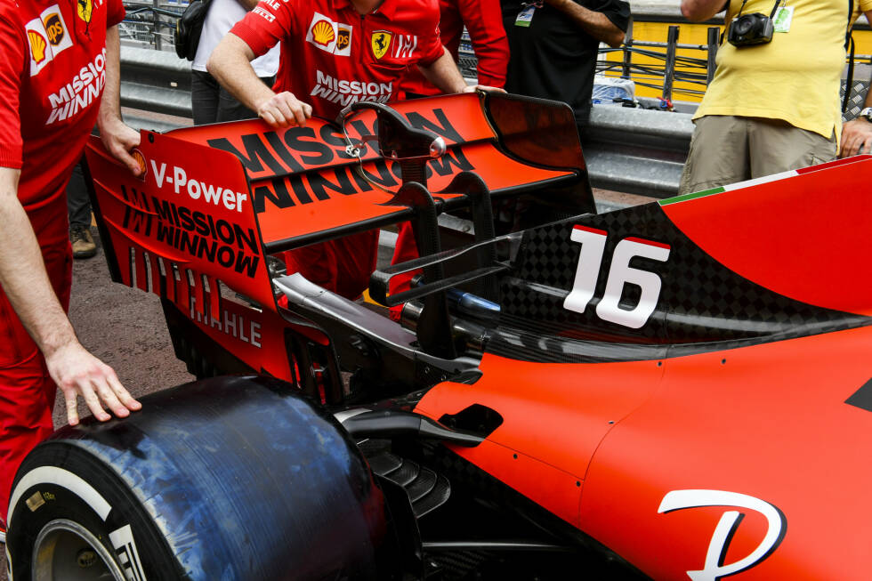 Foto zur News: Ferrari SF90: Heckflügel