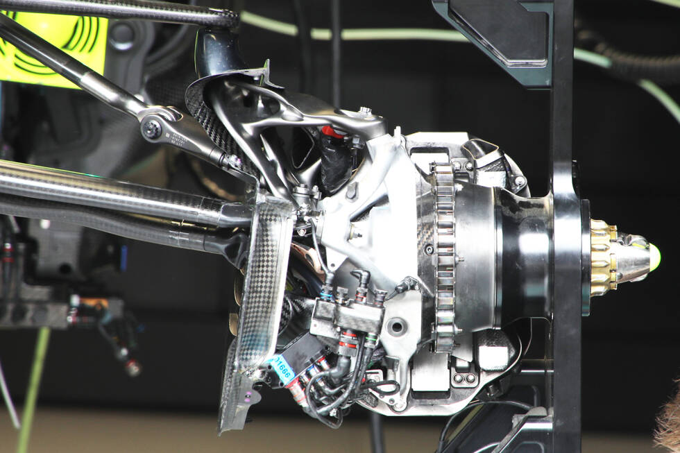 Foto zur News: Mercedes W10: Bremsanlage