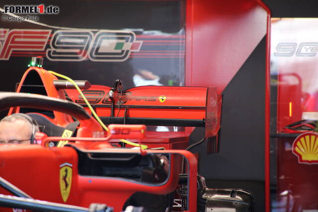 Foto zur News: Ferrari SF90: Heckflügel