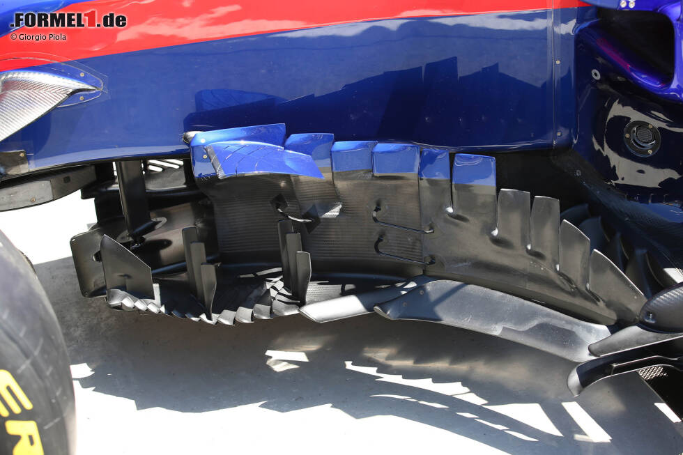 Foto zur News: Toro Rosso STR14: Seitliche Windabweiser