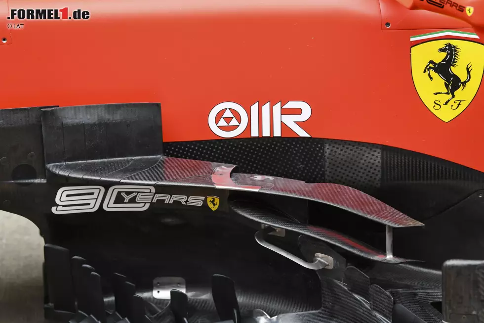 Foto zur News: Ferrari SF90: Windabweiser