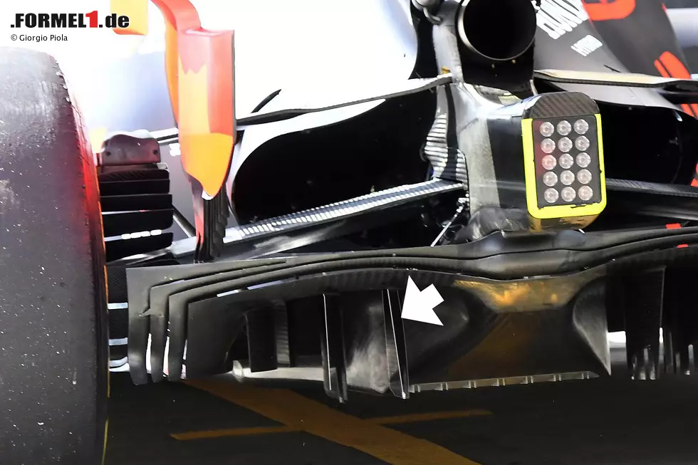 Foto zur News: Red Bull RB15: Diffusor