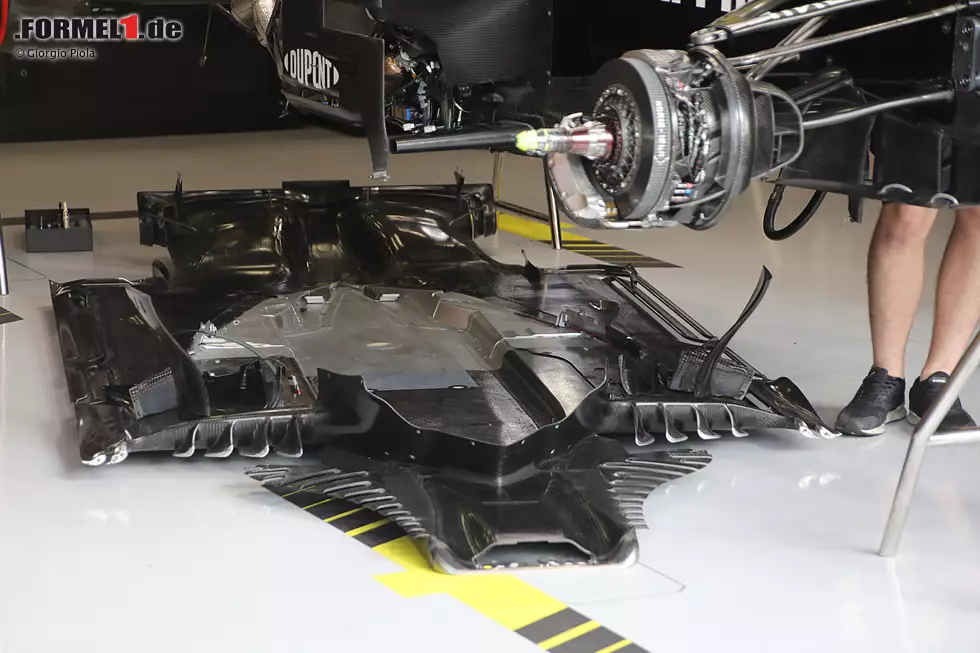 Foto zur News: Renault R.S.19: Unterboden
