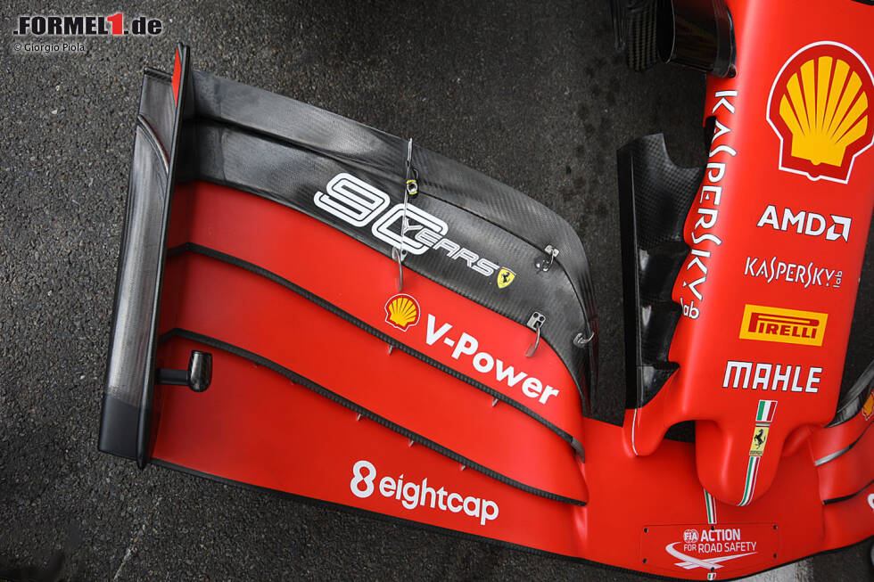 Foto zur News: Ferrari SF90: Frontpartie