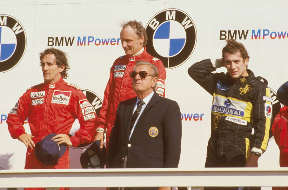 Foto zur News: Der letzte Grand Prix findet 1985 statt. Es ist ein Rennen mit vielen Abschieden: Nicht nur dass sich die Formel 1 für 35 Jahre aus den Niederlanden verabschiedet, auch Stefan Bellof fährt sein letztes Formel-1-Rennen vor seinem Unfalltod eine Woche später. Und natürlich: Es ist Niki Laudas letzter Formel-1-Sieg!