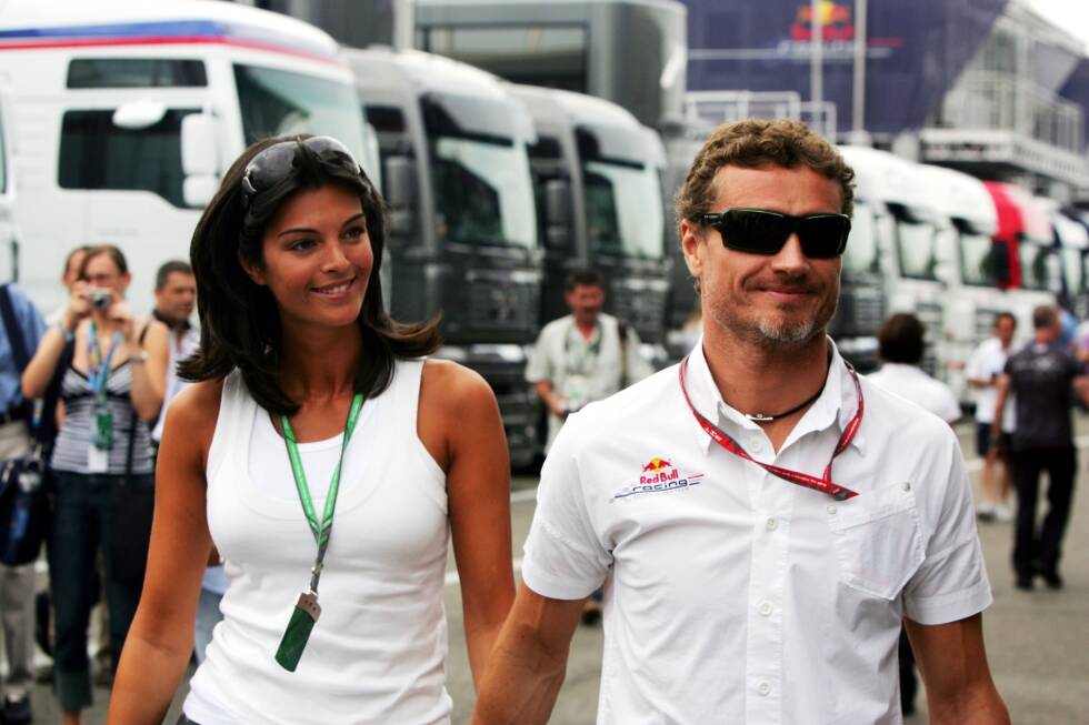Foto zur News: Ob David Coulthard seine Karen noch vor den Traualtar führen wird? Der frühere Formel-1-Fahrer und die TV-Reporterin sind bereits seit 2006 verlobt und haben einen gemeinsamen Sohn.