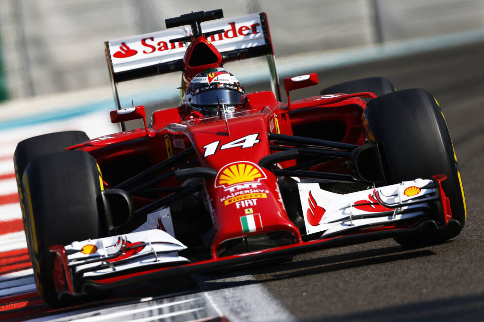 Foto zur News: 2014: Ferrari F14 T; Fahrer: Fernando Alonso, Kimi Räikkönen