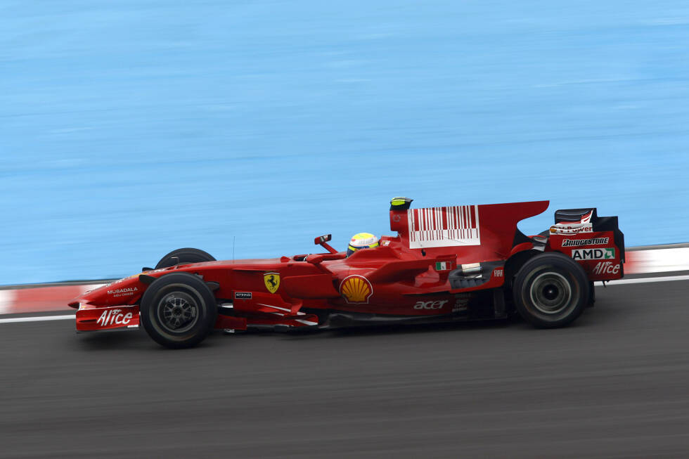 Foto zur News: 2008: Ferrari F2008; Fahrer: Felipe Massa, Kimi Räikkönen