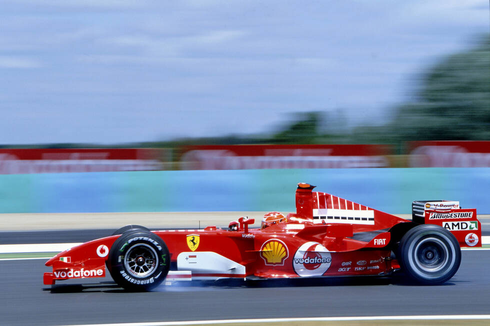Foto zur News: 2005: Ferrari F2005; Fahrer: Rubens Barrichello, Michael Schumacher