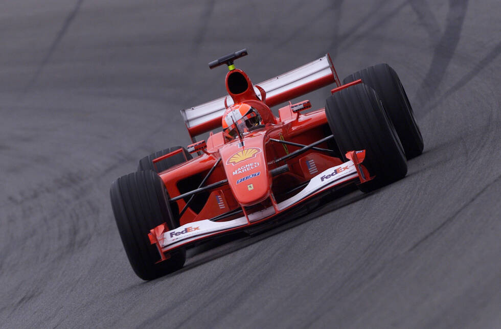 Foto zur News: 2001-2002: Ferrari F2001; Fahrer: Rubens Barrichello, Michael Schumacher
