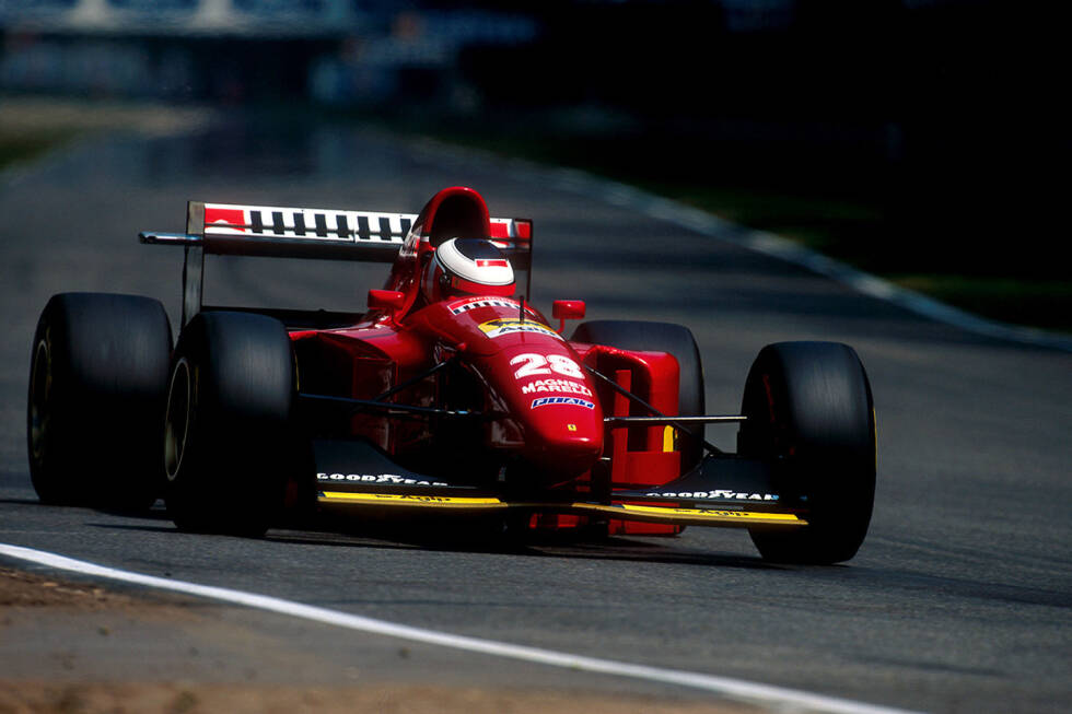 Foto zur News: 1994: Ferrari 412T1B; Fahrer: Jean Alesi, Gerhard Berger