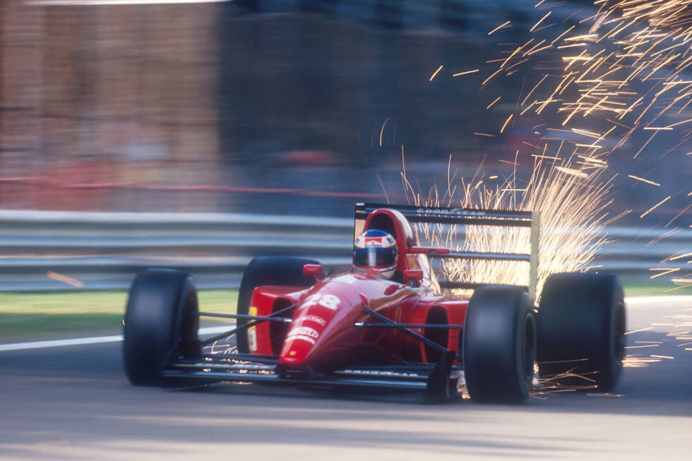 Foto zur News: 1992: Ferrari F92A; Fahrer: Jean Alesi, Ivan Capelli, Nicola Larini