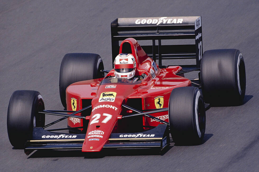 Foto zur News: 1989: Ferrari 640; Fahrer: Gerhard Berger, Nigel Mansell