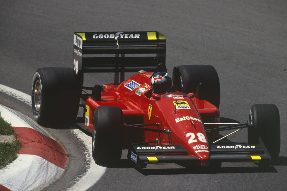Foto zur News: 1988: Ferrari F1-87/88C; Fahrer: Michele Alboreto, Gerhard Berger