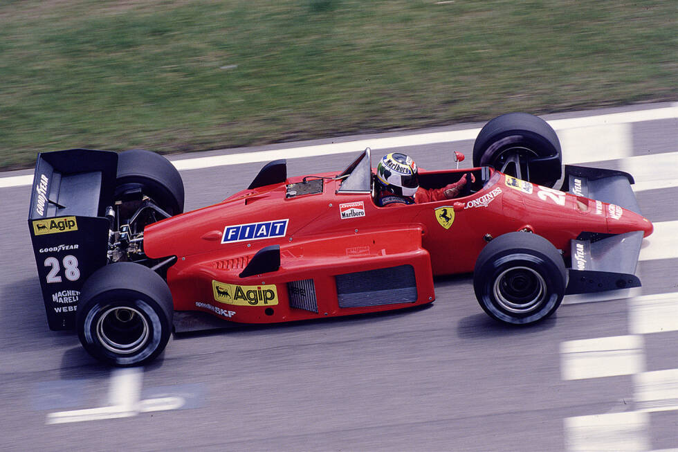 Foto zur News: 1986: Ferrari 156/85; Fahrer: Michele Alboreto, Stefan Johansson