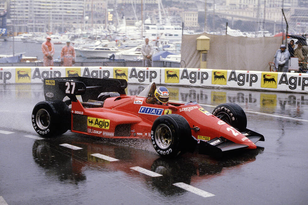 Foto zur News: 1984: Ferrari 126C4; Fahrer: Michele Alboreto, Rene Arnoux