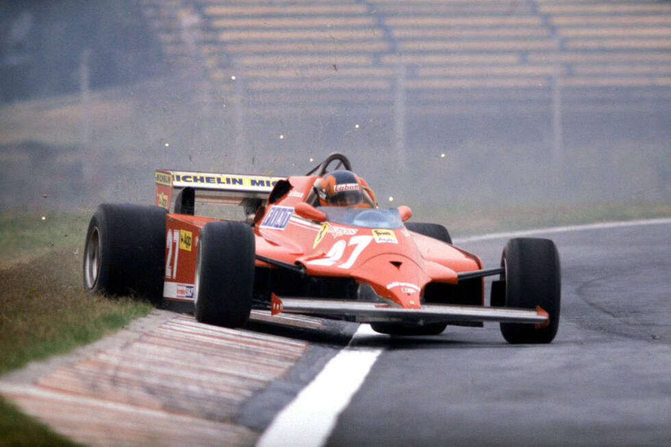 Foto zur News: 1981: Ferrari 126CK; Fahrer: Didier Pironi, Gilles Villeneuve