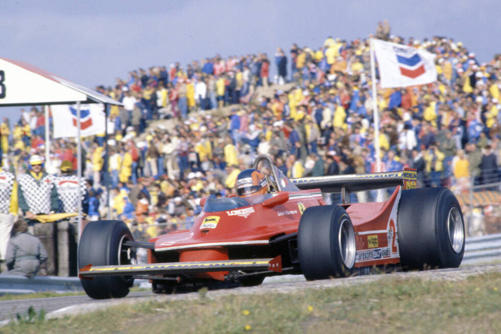 Foto zur News: 1980: Ferrari 312T5; Fahrer: Jody Scheckter, Gilles Villeneuve