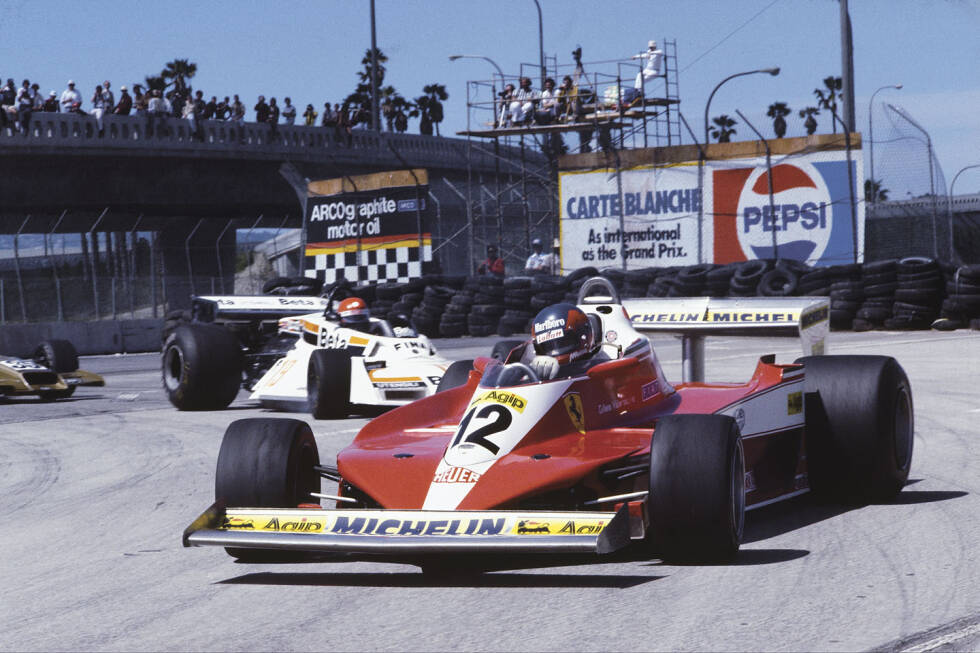Foto zur News: 1978-1979: Ferrari 312T3; Fahrer: Carlos Reutemann, Jody Scheckter, Gilles Villeneuve