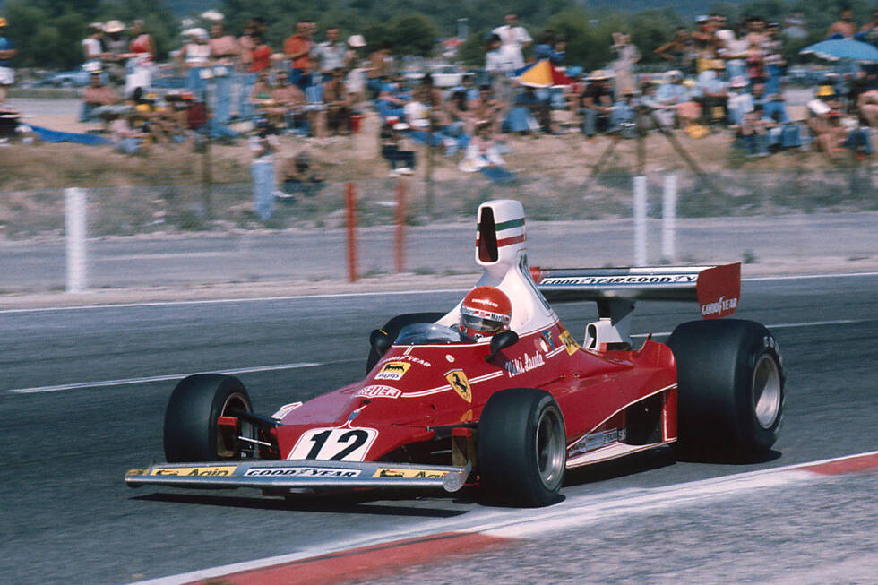Foto zur News: 1975-1976: Ferrari 312T; Fahrer: Niki Lauda, Clay Regazzoni
