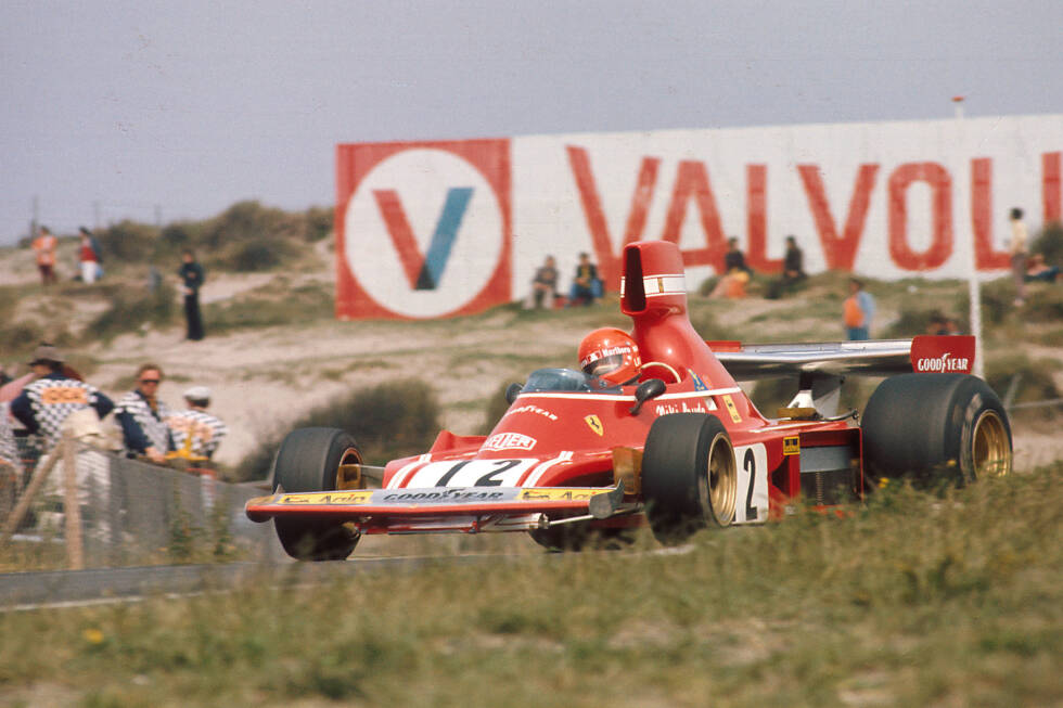 Foto zur News: 1974-1975: Ferrari 312B3-74; Fahrer: Niki Lauda, Clay Regazzoni