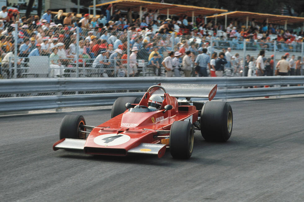Foto zur News: 1973: Ferrari 312B3-73; Fahrer: Jacky Ickx, Arturo Merzario