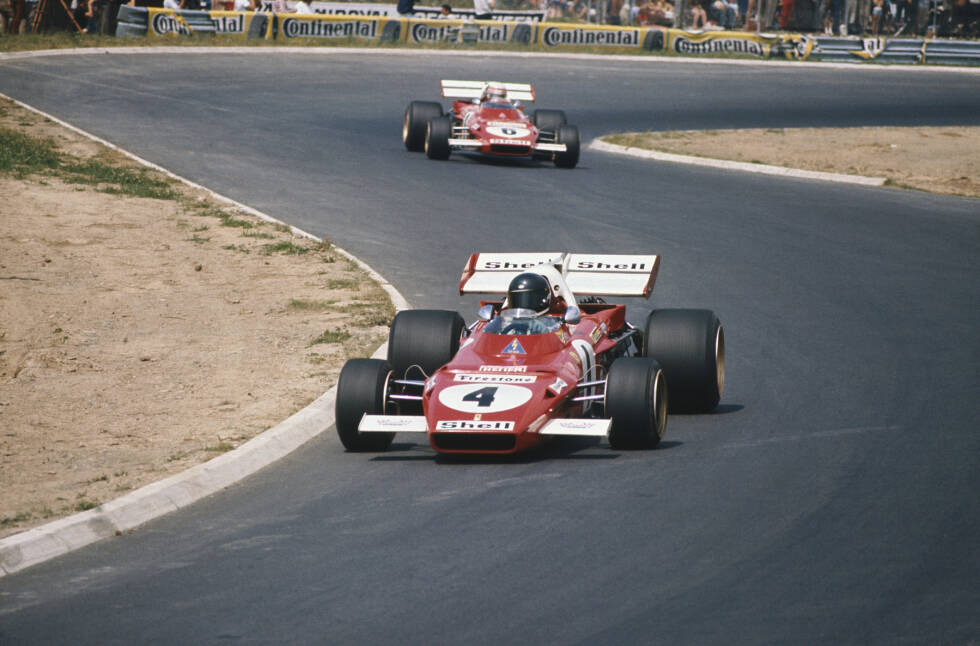 Foto zur News: 1971-1973: Ferrari 312B/2; Fahrer: Mario Andretti, Nanni Galli, Jacky Ickx, Arturo Merzario, Clay Regazzoni
