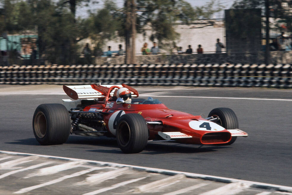 Foto zur News: 1969-1971: Ferrari 312B; Fahrer: Chris Amon, Mario Andretti, Ignazio Giunti, Jacky Ickx, Clay Regazzoni