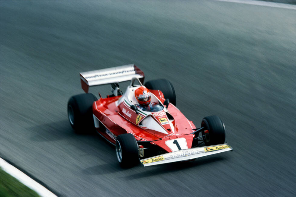 Foto zur News: 1976-1978: Ferrari 312T2; Fahrer: Niki Lauda, Clay Regazzoni, Carlos Reutemann, Gilles Villeneuve