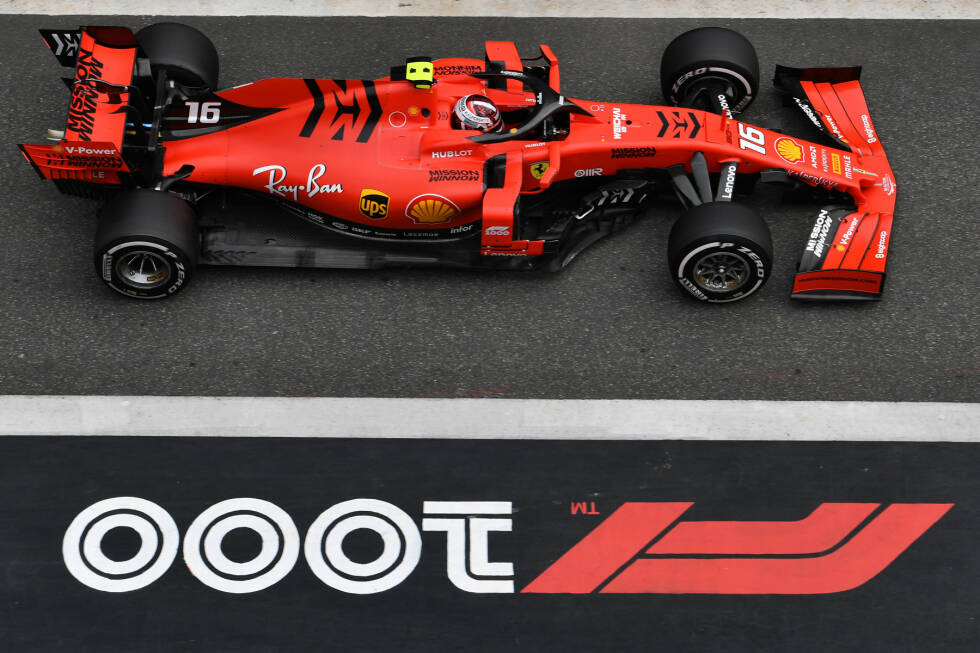 Foto zur News: 2019: Ferrari SF90; Fahrer: Sebastian Vettel, Charles Leclerc