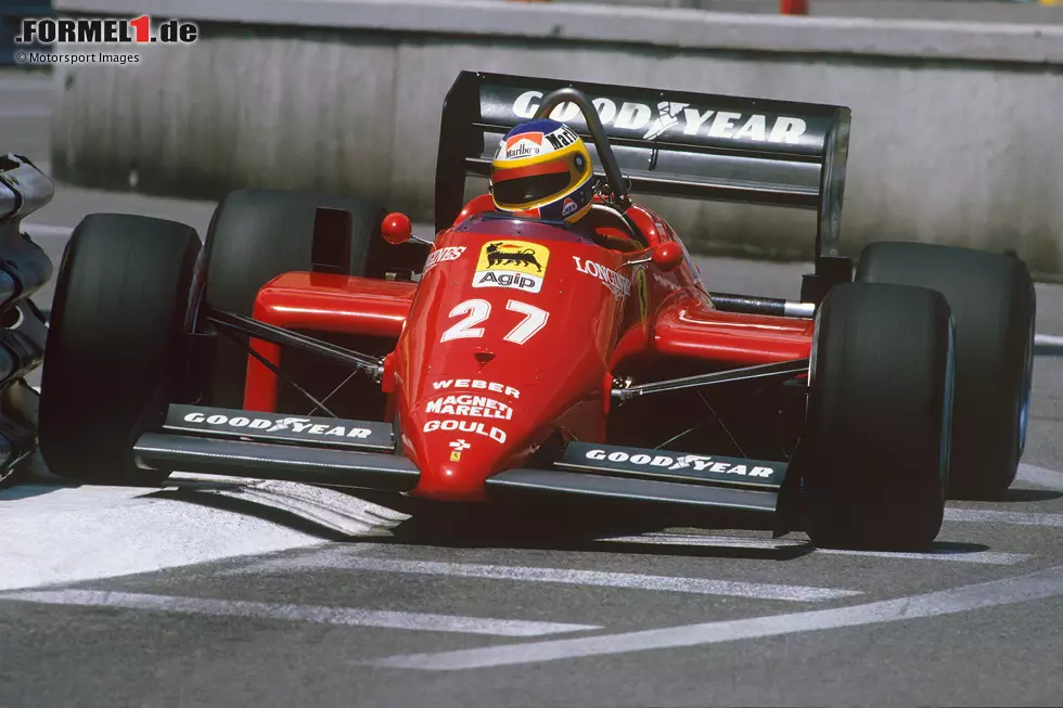 1985: Ferrari 156/85; Fahrer: Michele Alboreto, René Arnoux, Stefan Johansson Foto zur News: 1985: Ferrari 156/85; Fahrer: Michele Alboreto, René Arnoux, Stefan Johansson