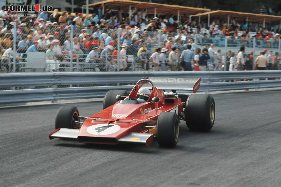 Foto zur News: 1973: Ferrari 312B3-73; Fahrer: Jacky Ickx, Arturo Merzario
