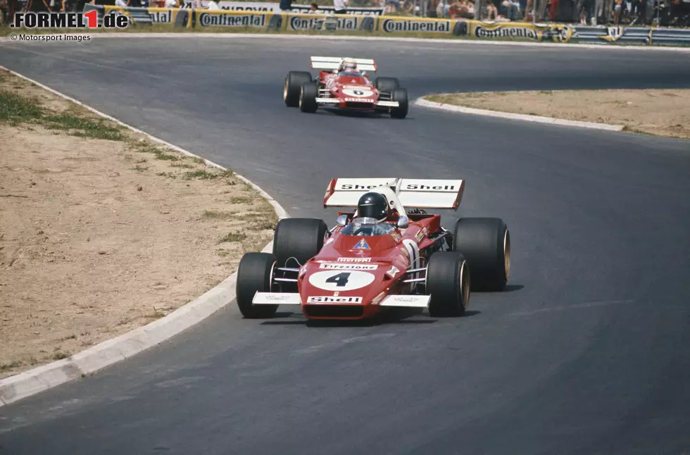 1971-1973: Ferrari 312B/2; Fahrer: Mario Andretti, Nanni Galli, Jacky Ickx, Arturo Merzario, Clay Regazzoni Foto zur News: 1971-1973: Ferrari 312B/2; Fahrer: Mario Andretti, Nanni Galli, Jacky Ickx, Arturo Merzario, Clay Regazzoni