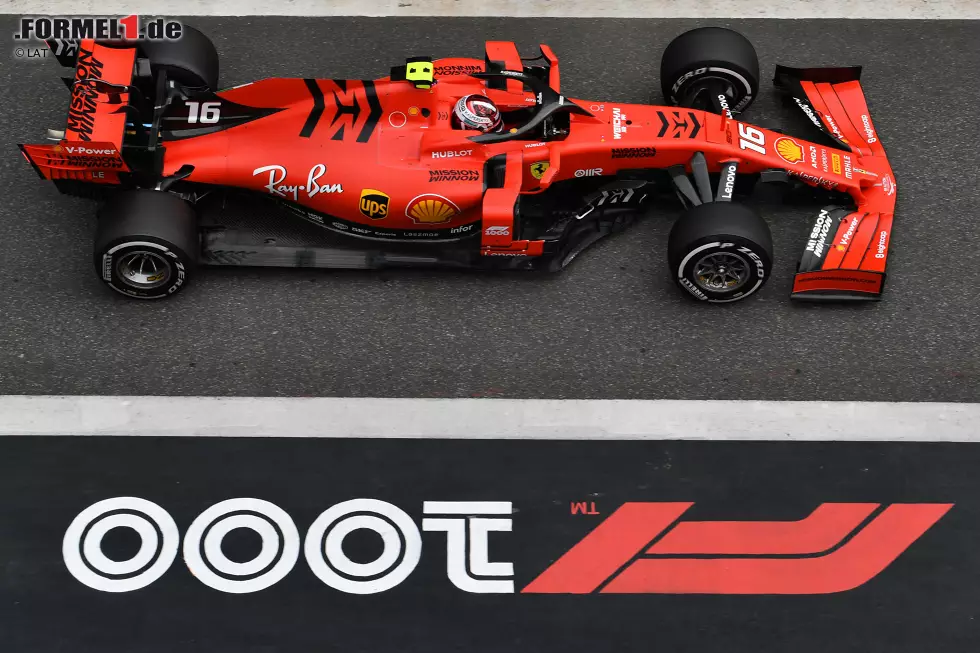 Foto zur News: 2019: Ferrari SF90; Fahrer: Sebastian Vettel, Charles Leclerc